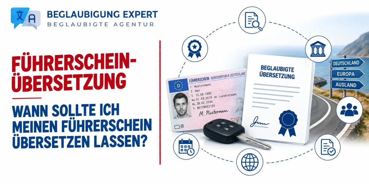 Führerscheinübersetzung 