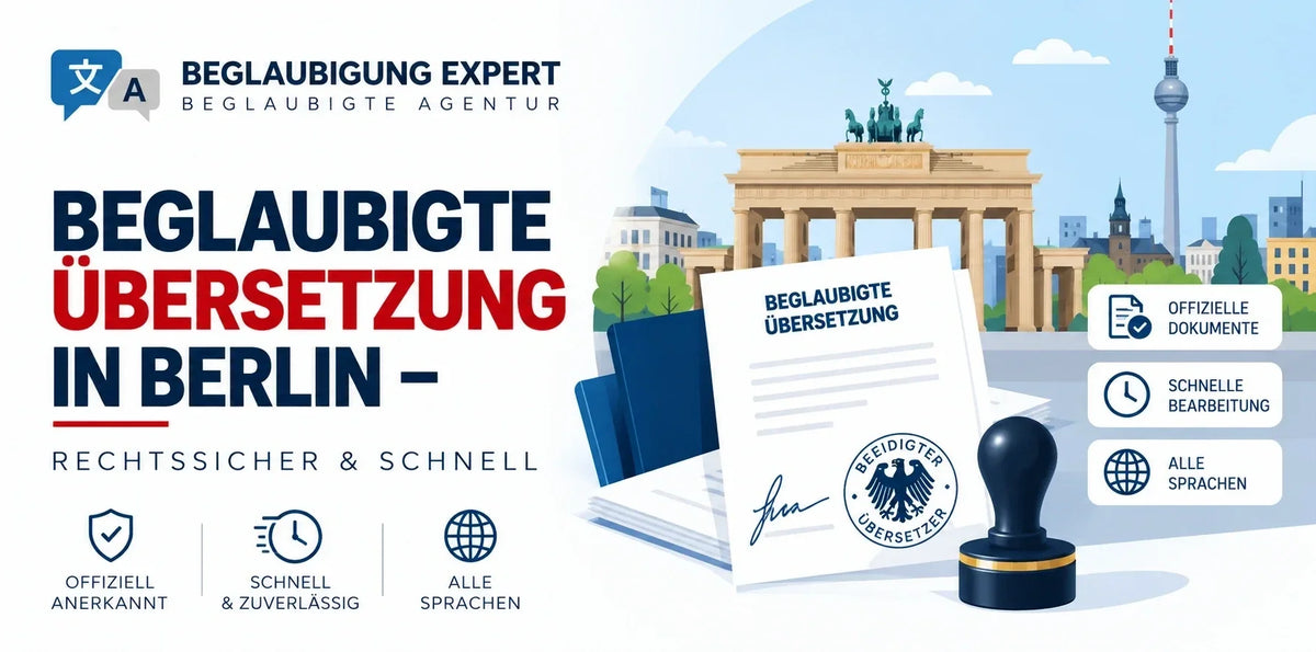 Beeidigter Übersetzer in Berlin